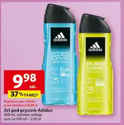Auchan Żel pod prysznic Adidas Men Pure Game oferta