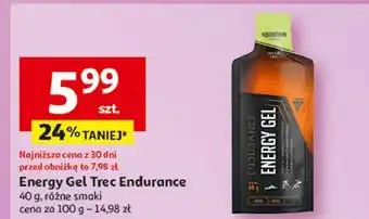 Auchan Żel energetyczny orange Trec Endurance oferta