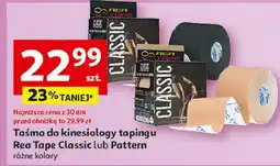 Auchan Taśma do kinesiology tapingu pattern Rea Tape oferta