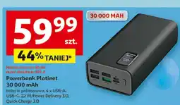 Auchan Power bank 30000 mah Platinet oferta