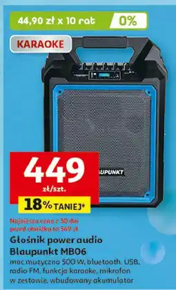 Auchan Głośnik mb06 Blaupunkt oferta