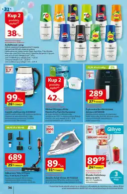 Auchan Sok do przygotowania napojów gazowanych 7up free Sodastream oferta