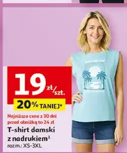 Auchan T-shirt damski xs-3xl Inextenso By Auchan oferta