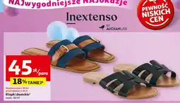 Auchan Klapki damskie 36-42 Inextenso By Auchan oferta