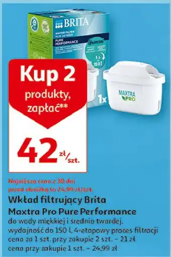 Auchan Wkład filtrujący pro pure Brita Maxtra+ oferta
