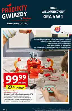 Auchan Szalony krab One Two Fun oferta