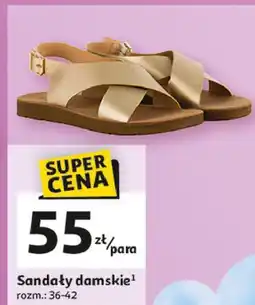 Auchan Sandały damskie 36-42 oferta