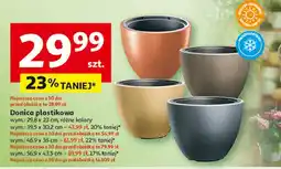 Auchan Donica plastikowa 56.9 x 43.5 cm oferta