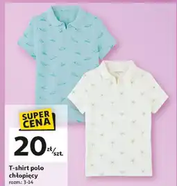 Auchan T-shirt polo chłopięcy 3-14 lat oferta