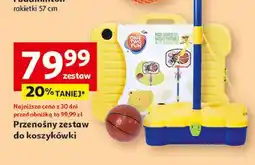 Auchan Przenośny zestaw do koszykówki One Two Fun oferta