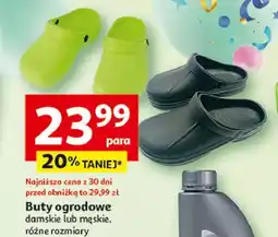Auchan Buty ogrodowe męskie oferta