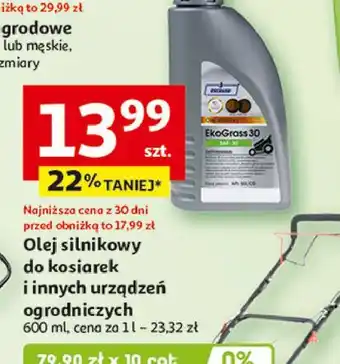Auchan Olej do kosiarek eko-grass 30 Ekomax oferta