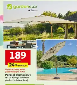 Auchan Parasol wiszący śr. 2.7 m Garden Star oferta