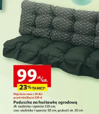 Auchan Poduszka na huśtawkę 135 x 50 cm oferta