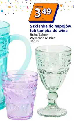 Action Szklanka do napojów lub lampka do wina oferta