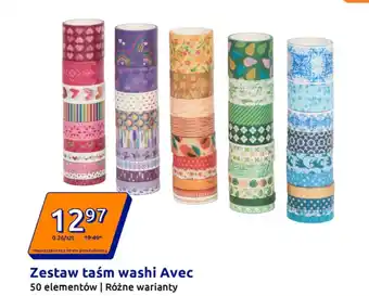 Action Zestaw taśm washi Avec oferta