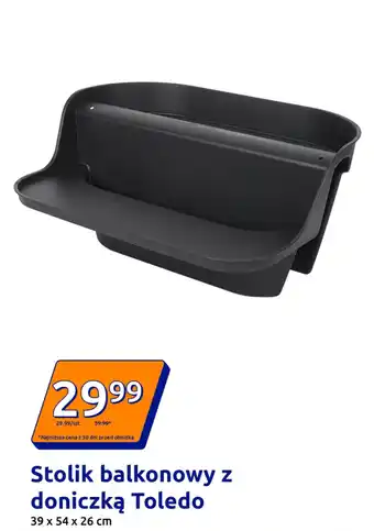 Action Stolik balkonowy z doniczką Toledo oferta