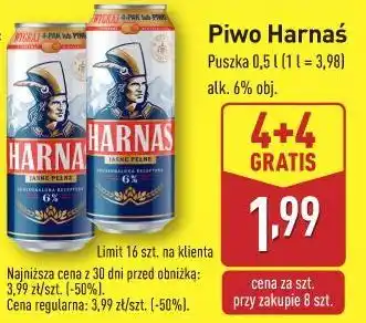 ALDI Piwo Harnaś (4+4) oferta