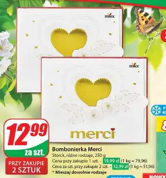 Dino Bombonierka z sercem złotym Storck merci oferta