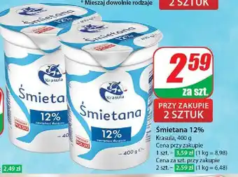 Dino Śmietana 12 % homogenizowana Krasula oferta