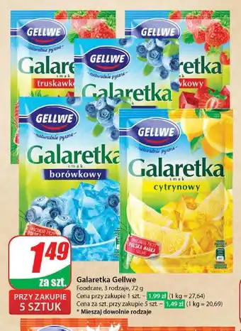 Dino Galaretka cytrynowa Gellwe oferta