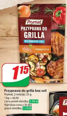 Dino Przyprawa do grilla bez dodatku soli klasyczna Prymat oferta
