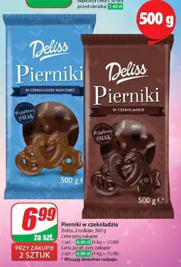Dino Pierniki w mlecznej czekoladzie Deliss oferta