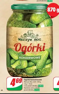 Dino Ogorki konserwowe Warzyw moc oferta