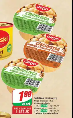 Dino Sałatka wegetariańska z ciecierzycy Dega oferta