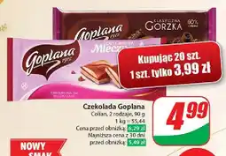 Dino Czekolada mleczna Goplana oferta