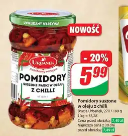Dino Pomidory suszone w oleju z chilli Urbanek oferta