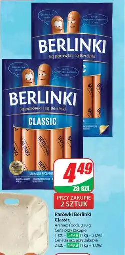 Dino Parówki classic Morliny berlinki oferta