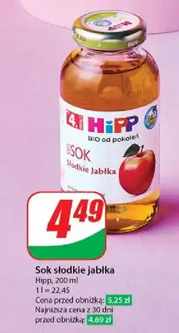 Dino Sok słodkie jabłka Hipp oferta