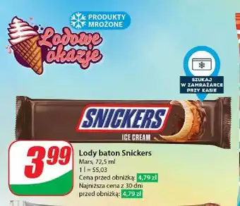Dino Baton lodowy Snickers oferta