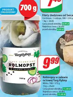 Dino Rolmopsy w zalewie octowej Pomorski targ rybny oferta