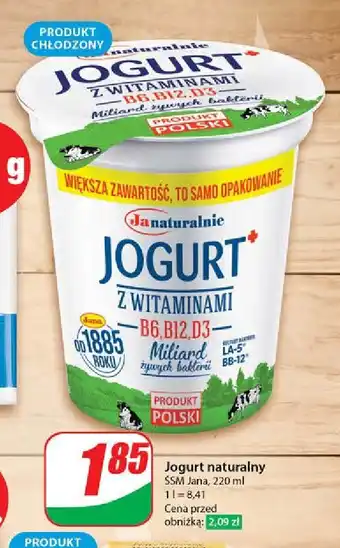 Dino Jogurt z witaminami Janaturalnie oferta