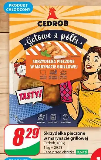 Dino Skrzydełka pieczone w marynacie paprykowej Cedrob oferta