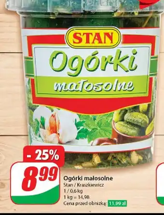 Dino Ogórki małosolne Stan oferta