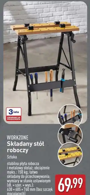 ALDI Stół roboczy Workzone oferta