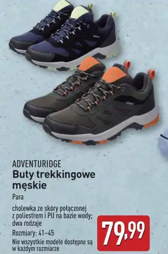 ALDI Buty trekkingowe męskie Adventuridge oferta
