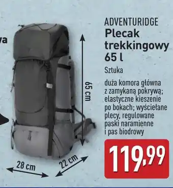 ALDI Plecak turystyczny Adventuridge oferta