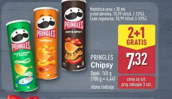 ALDI Chipsy Pringles oferta