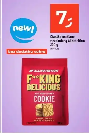 Dealz Ciastka bez cukru Allnutrittion oferta