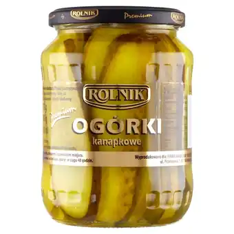 Topaz Rolnik Premium Ogórki kanapkowe 670 g oferta