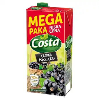 Topaz Costa Napój czarna porzeczka 2 l oferta