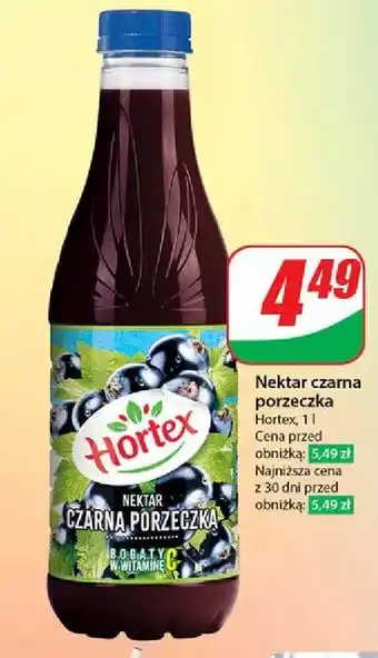 Dino Nektar czarna porzeczka Hortex oferta
