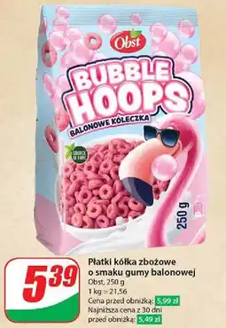 Dino Płatki zbożowe o smaku gumy balonowej Obst oferta