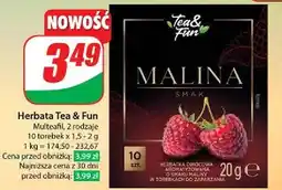 Dino Herbata malinowa Tea & Fun oferta