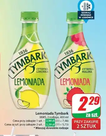Dino Lemoniada cytryna i limonka Tymbark oferta