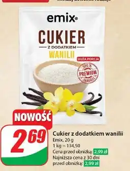 Dino Cukier z dodatkiem wanilii Emix oferta
